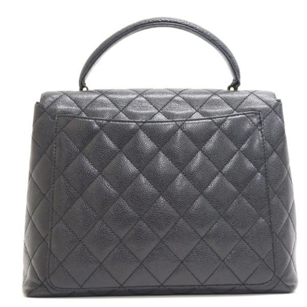 CHANEL  Matelasse Turnlock Coco Mark Handbag Black Ladies Online