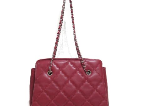 CHANEL Ultrastitch ChainShoulder Bag Red leather For Discount