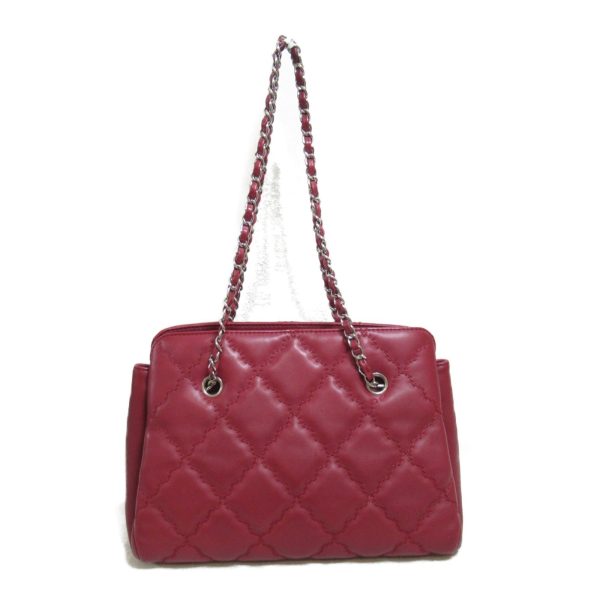 CHANEL Ultrastitch ChainShoulder Bag Red leather For Discount