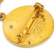 CHANEL 1993 Bag Brooch Pin Gold 93P Fashion