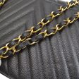 CHANEL 1991-1994 Black Caviar Chevron Classic Flap Bag Maxi Sale