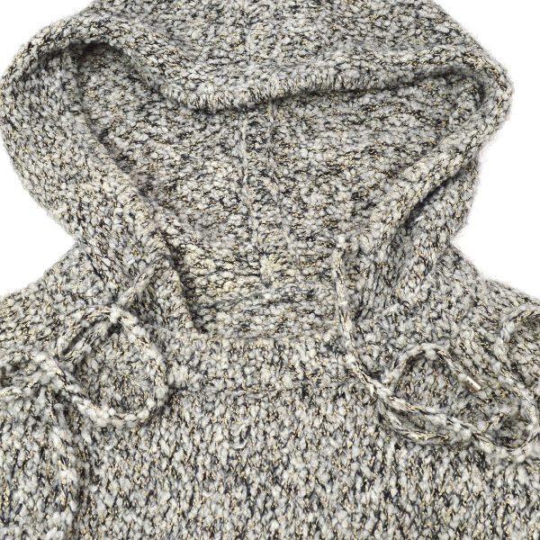 Chanel * 2007 CC penguin-motif knitted hoodie Sale