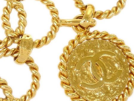 CHANEL 1988 Medallion Chain Belt Online Sale