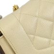 CHANEL * 1996-1997 Tall Diana Flap Medium Ivory Caviar Discount