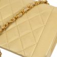 Chanel *1994-1996 Beige Lambskin Diana Small Hot on Sale