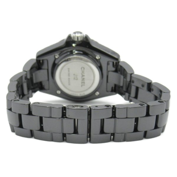 CHANEL J12 12P diabezel Wrist Watch watch Wrist Watch H6419 Quartz Black ceramic diamond H6419 For Cheap