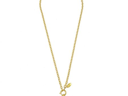 CHANEL 1986-1994 Quilted CC Chain Necklace 3858 Discount