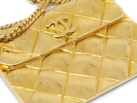 CHANEL 1993 Bag Brooch Gold Online Hot Sale