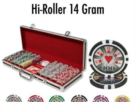 500 Ct - Pre-Packaged - Hi Roller 14 G - Black Aluminum Sale