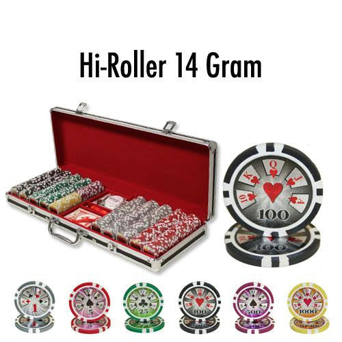 500 Ct - Pre-Packaged - Hi Roller 14 G - Black Aluminum Sale