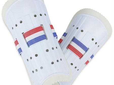 Youth Plastic Shin Guards with Soft Foam Interior For Discount