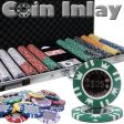 750 Ct Aluminum Custom Packaged - Coin Inlay 15 Gram Chips Discount