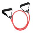 4  Red Medium Tension (12 lb.) Exercise Resistance Band For Discount