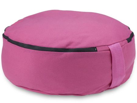 Pink 15  Round Zafu Meditation Cushion Fashion