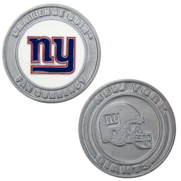 Challenge Coin Card Guard - New York Giants For Cheap