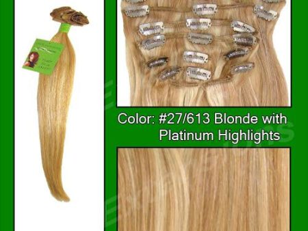 #27-613 Golden Blonde w- Platinum Highlights - 10 inch Sale