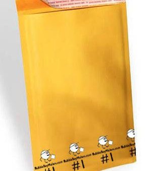 (100) No. 1 BubbleBoy 7.25  x 12  Self-Seal Bubble Mailers Fashion