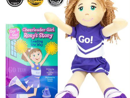 Cheerleader Girl Roxy Read & Play Doll and Book Set Online