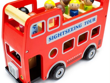 Wooden Wheels Double-Decker Tour Bus Online now