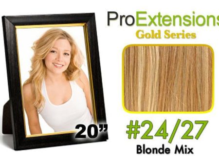 #24-27 Light Blonde w-Dark Blonde Highlights Pro Cute Online Sale