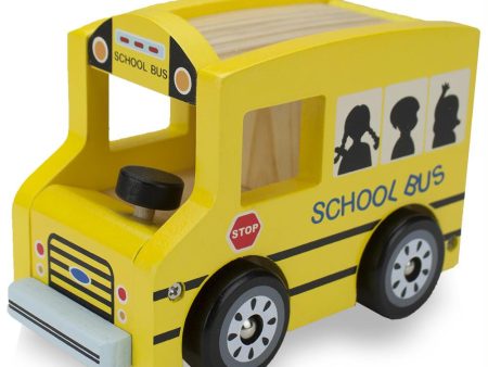 Wooden Wheels School Bus Online Hot Sale