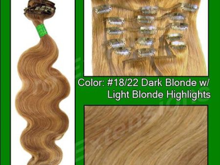 #18-22 Dark Blonde with Light Highlights - 20  Body Wave Discount