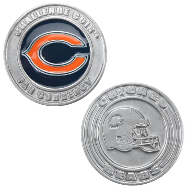 Challenge Coin Card Guard - Chicago Bears Hot on Sale