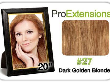 Pro Fusion 20 , #27 Dark Golden Blonde For Cheap