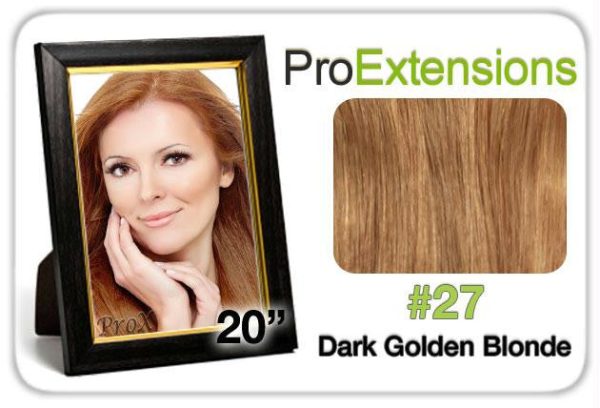 Pro Fusion 20 , #27 Dark Golden Blonde For Cheap