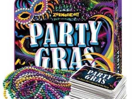 Zobmondo!! Party Gras-The Game that s the life of the Party For Discount