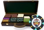 500Ct Claysmith Gaming  Rock & Roll  Chip Set in Walnut For Cheap