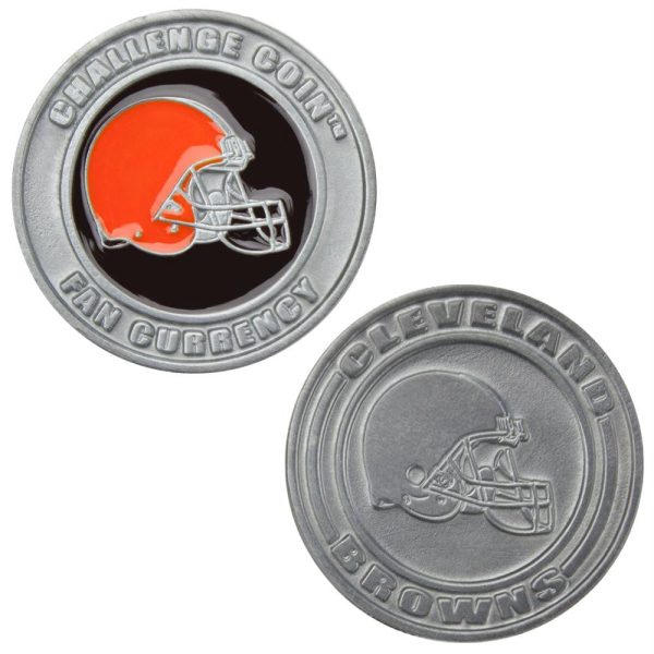 Challenge Coin Card Guard - Cleveland Browns Sale