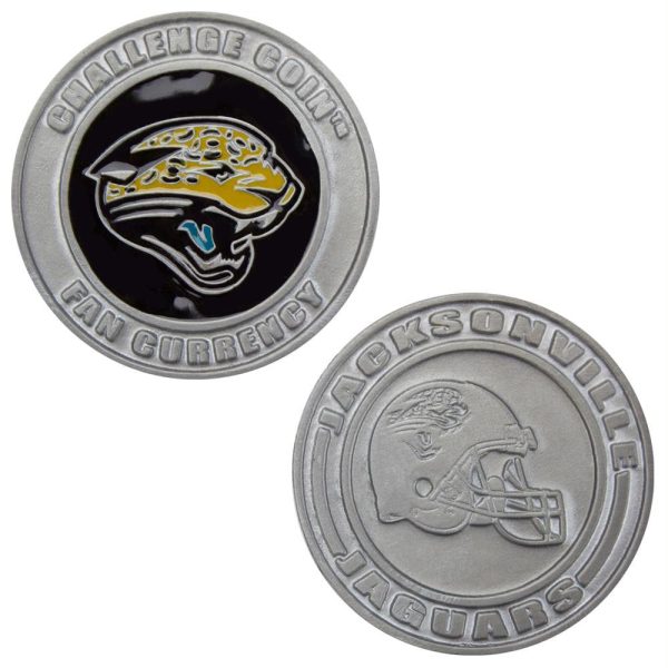 Challenge Coin Card Guard - Jacksonville Jaguars Supply