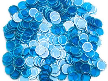 300 Pack Blue Magnetic Bingo Chips Online Sale