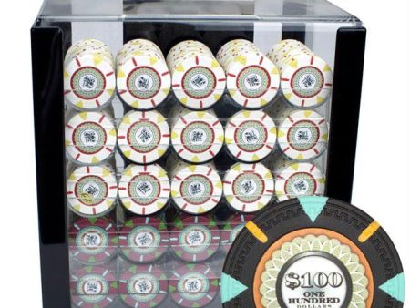 1000Ct Claysmith Gaming  The Mint  Chip Set in Acrylic For Sale