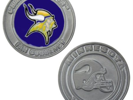 Challenge Coin Card Guard - Minnesota Vikings Online Hot Sale