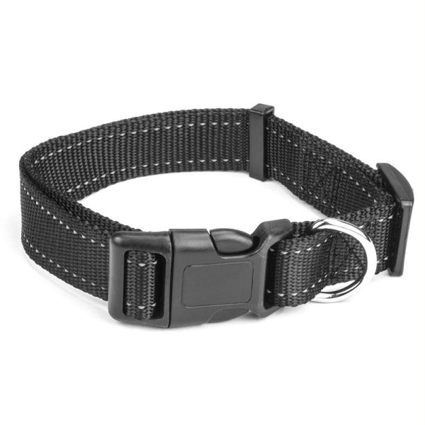 Large Black Adjustable Reflective Collar on Sale