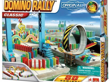 Domino Rally Classic Set Hot on Sale