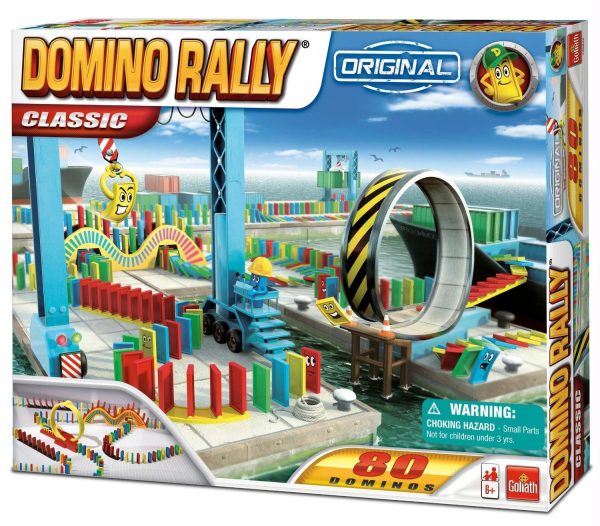 Domino Rally Classic Set Hot on Sale