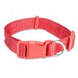 Large Red Adjustable Reflective Collar Online now