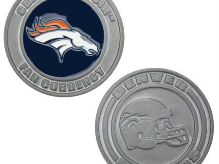 Challenge Coin Card Guard - Denver Broncos on Sale