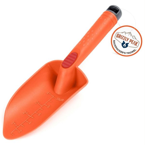 Backpackers Trowel, Orange & Gray Hot on Sale