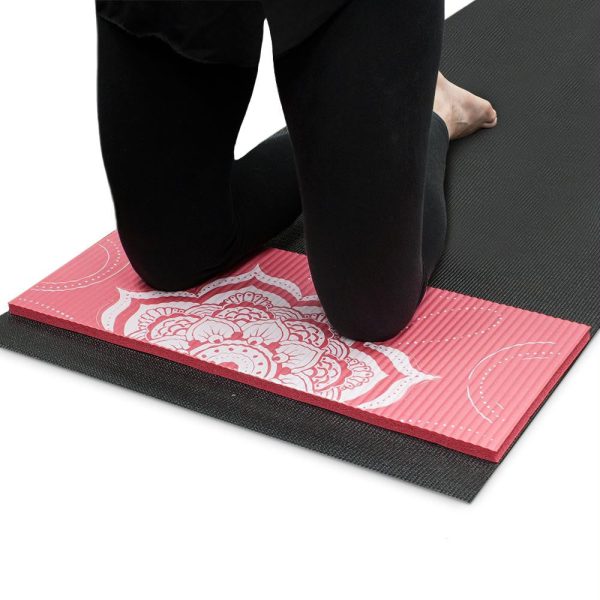 Chakra Art Yoga Knee Pad, Coral Supply