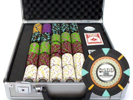 500Ct Claysmith Gaming  The Mint  Chip Set in Claysmith For Sale